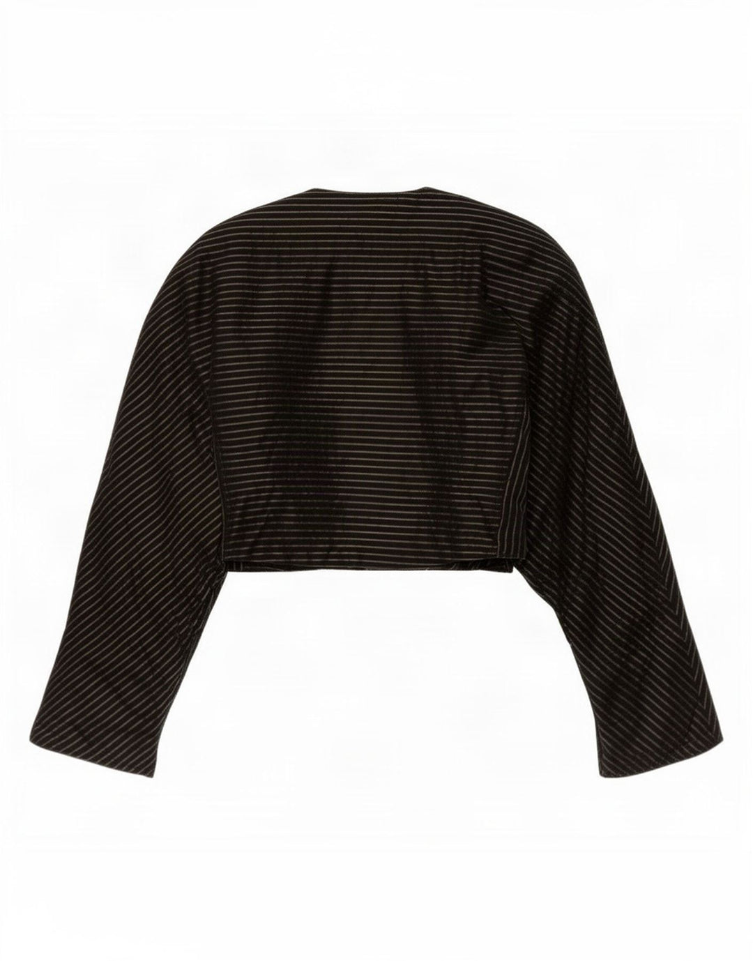 Loretta'O Veste Boléro Double Boutonnage Femme IT 42 Medium Noir Rayé