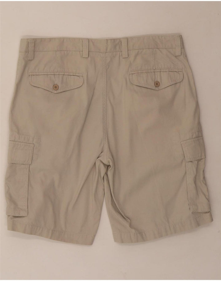 DOCKERS Mens Cargo Shorts W36 Large  Beige Cotton Vintage Dockers and Second-Hand Dockers from Messina Hembry 