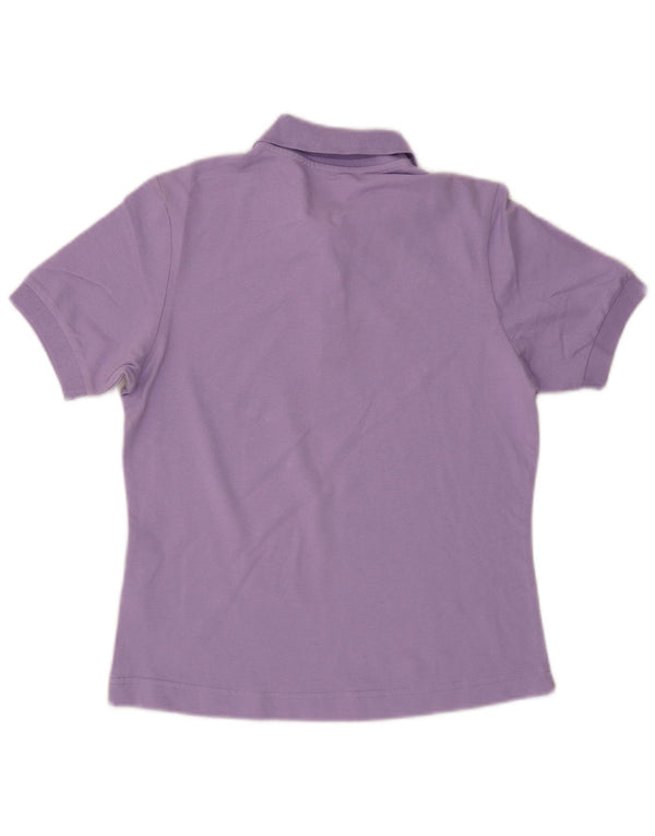 Kappa Polo Femme UK 10 Petit Violet Coton