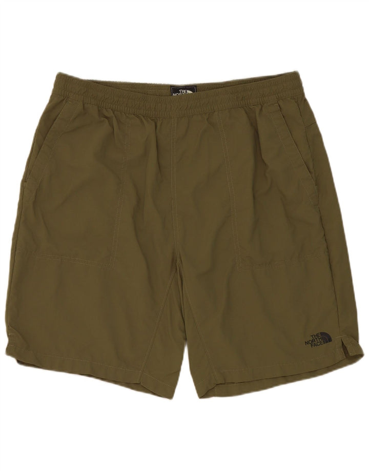 The North Face Short de sport pour homme Large Kaki Nylon