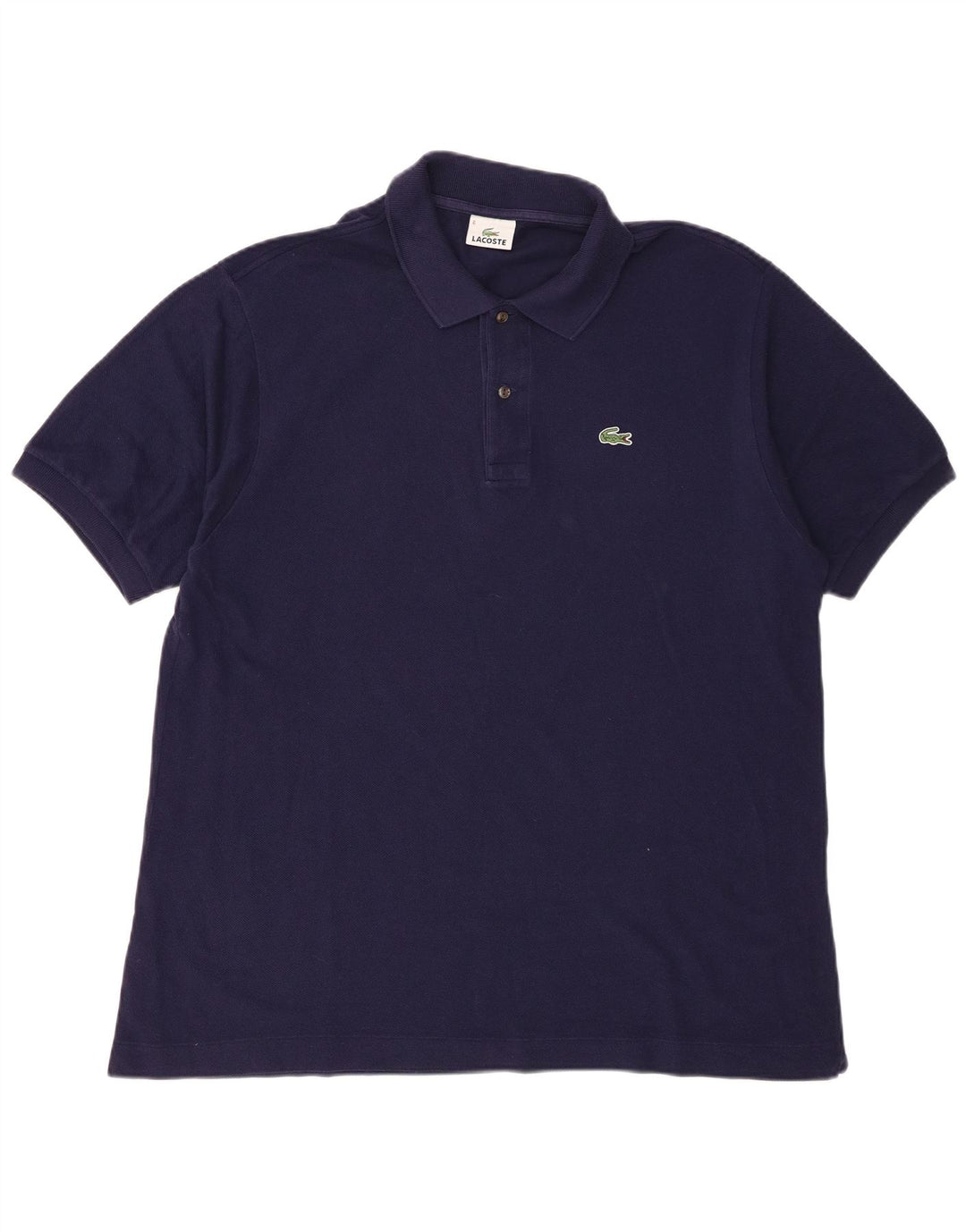 LACOSTE Polo Homme Taille 6 XL Bleu Marine Coton