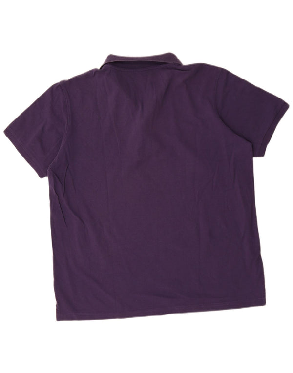Lotto Polo Homme 2XL Violet Coton