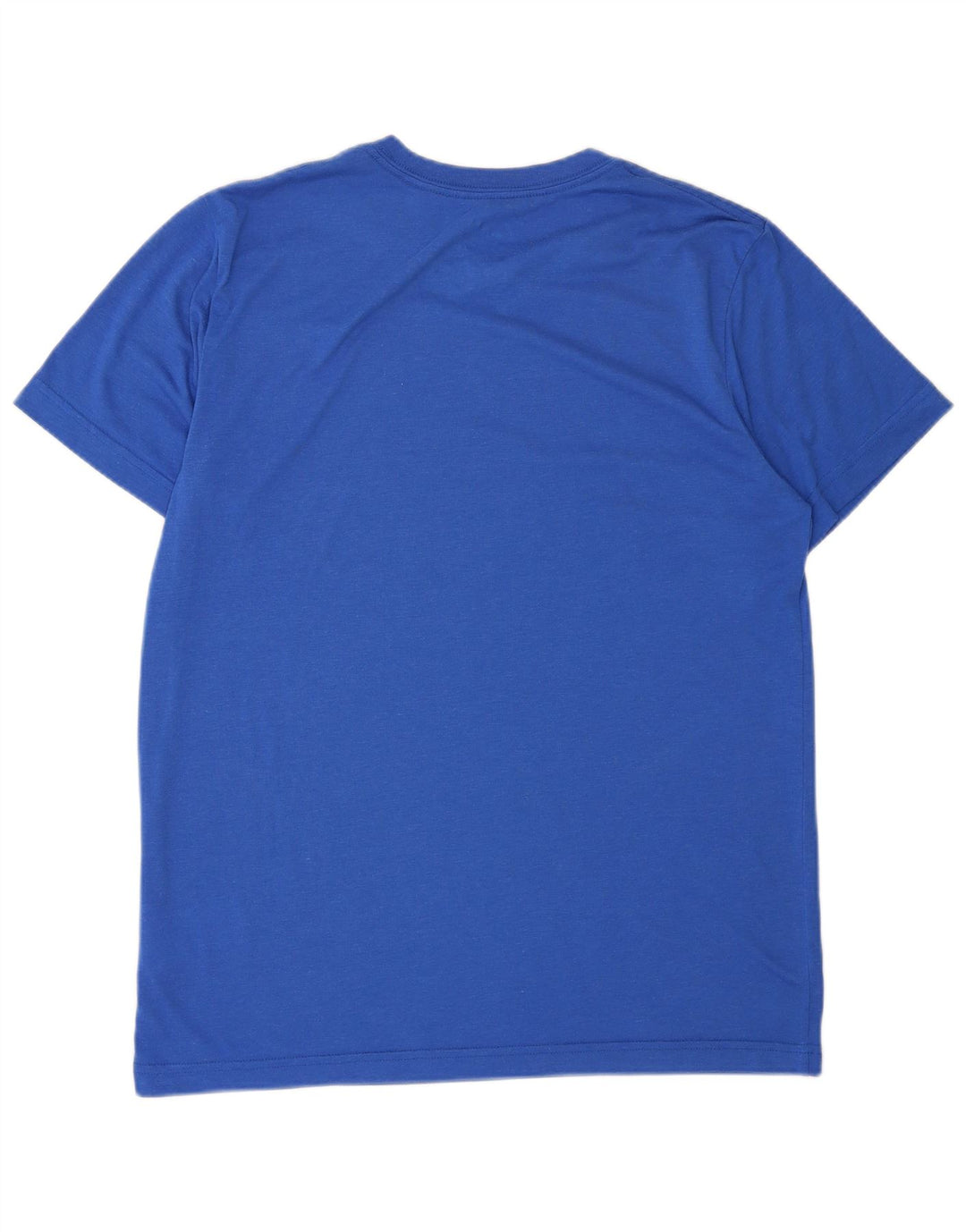 NIKE T-shirt graphique coupe slim pour homme, grand bleu, polyester
