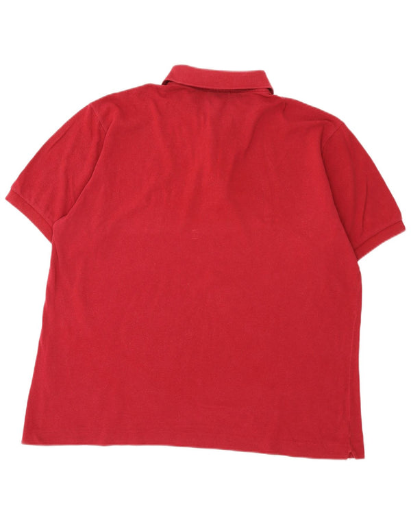 Lacoste Polo Homme Taille 6 XL Coton Bordeaux