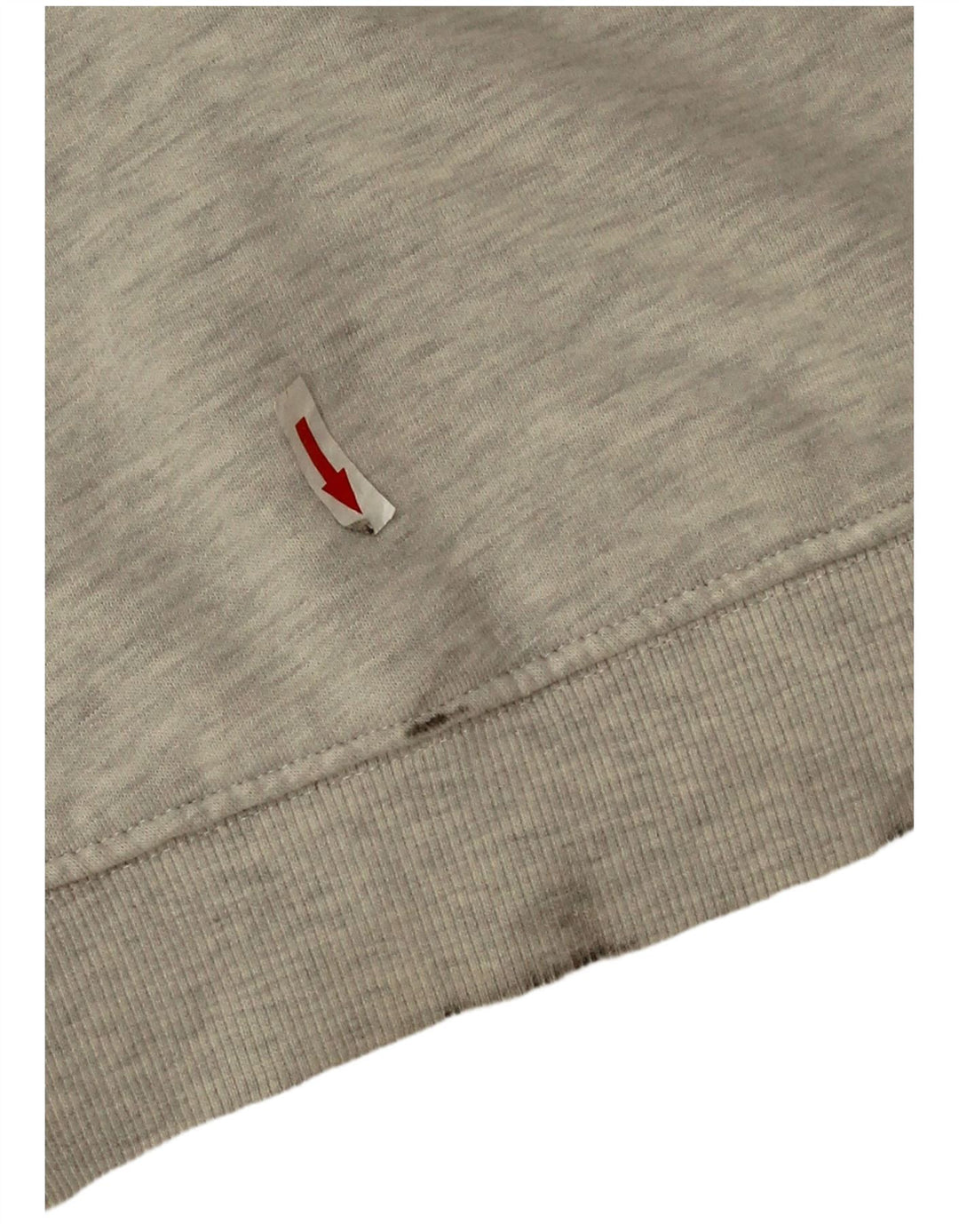 Tommy Hilfiger Sweat-shirt surdimensionné graphique pour femme UK 14 Gris moyen