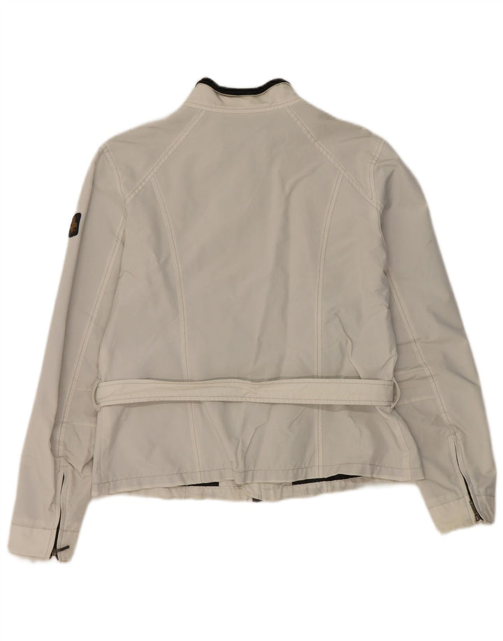 Refrigiwear Veste de pluie pour femme UK 14 Large Blanc Polyamide