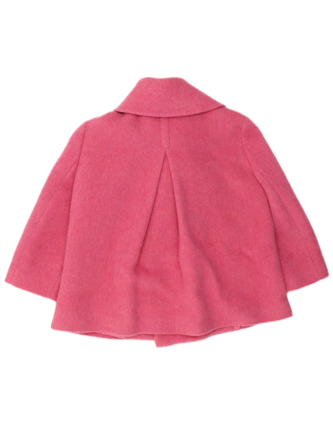 Stefanel Femmes Courtes Manches 3/4 Caban US 8 Laine Rose Moyen