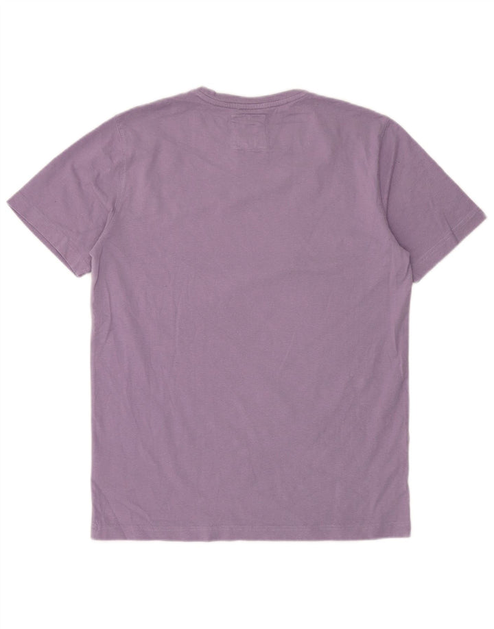 CREW CLOTHING T-Shirt Homme Haut Violet Moyen Coton