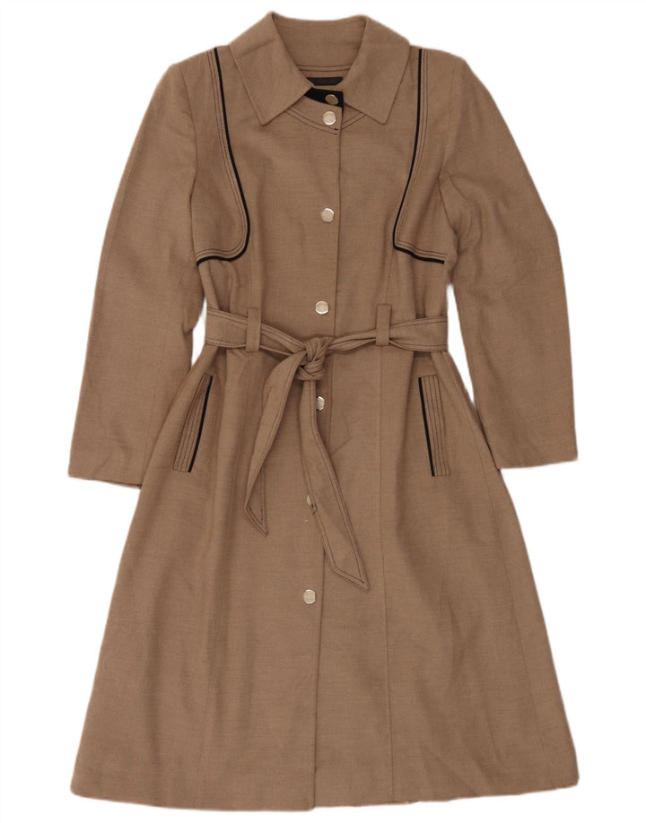 Pierre Cardin Trench Femme IT 42 Polyester Beige Moyen