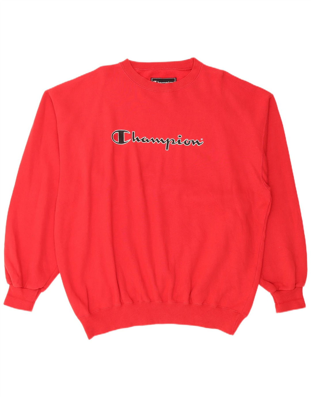 Champion Sweat-shirt graphique pour homme en coton rouge 2XL