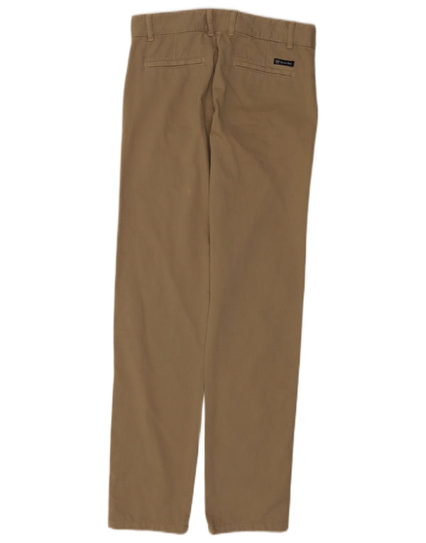 Massimo Dutti Pantalon Chino Droit Garçon 11-12 Ans W26 L30 Beige