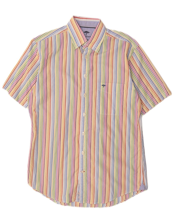 Fynch Hatton Chemise Homme Taille 39/40 Medium Multicolore Rayé