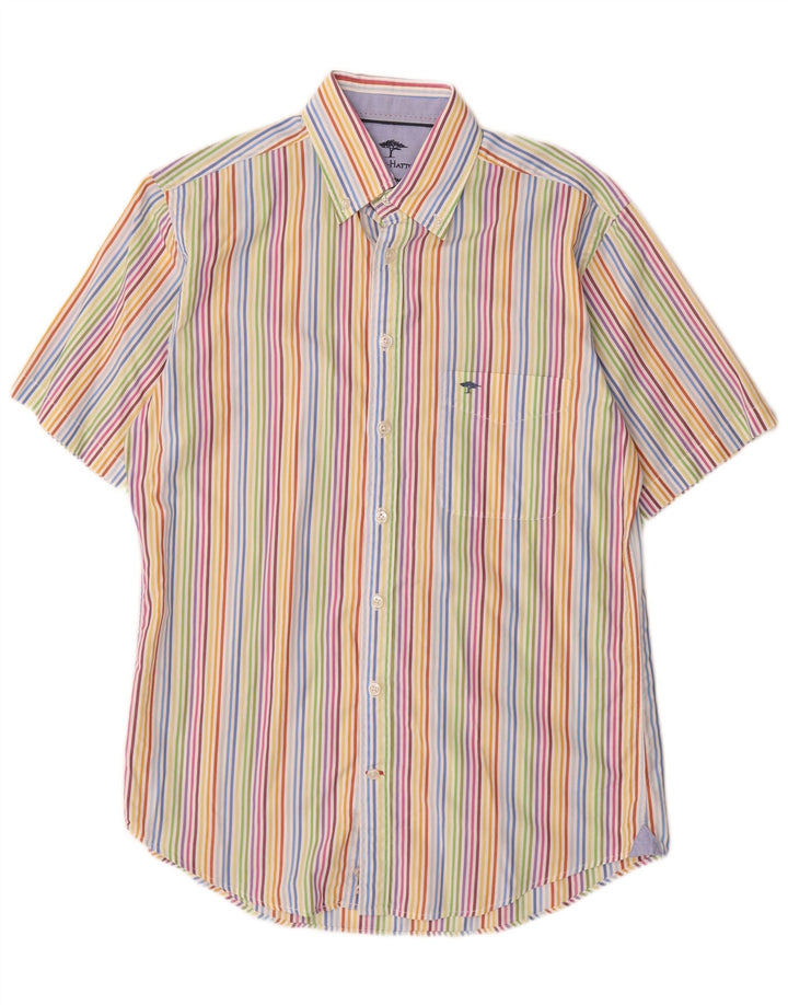 Fynch Hatton Chemise Homme Taille 39/40 Medium Multicolore Rayé