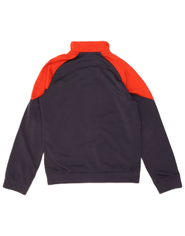 Puma Veste de Survêtement Graphique Garçon 9-10 Ans Bleu Marine Colorblock