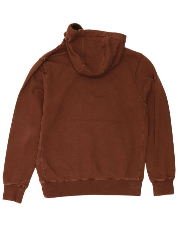 Nike Pull à capuche pour homme Petit coton marron