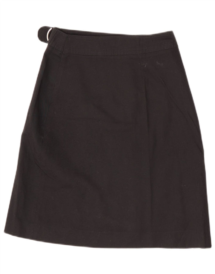 Trevira Jupe portefeuille femme W32 Large Noir Polyester
