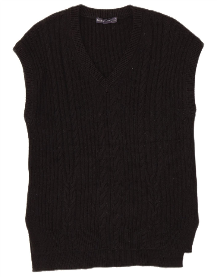 Marks & Spencer Débardeur Homme Taille M Noir Coton