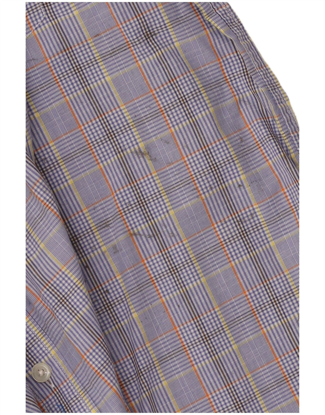 Eddie Bauer Chemise Homme XL Bleu Carreaux Coton