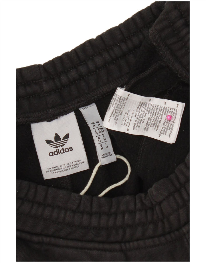 Adidas Short de sport pour homme en coton noir moyen
