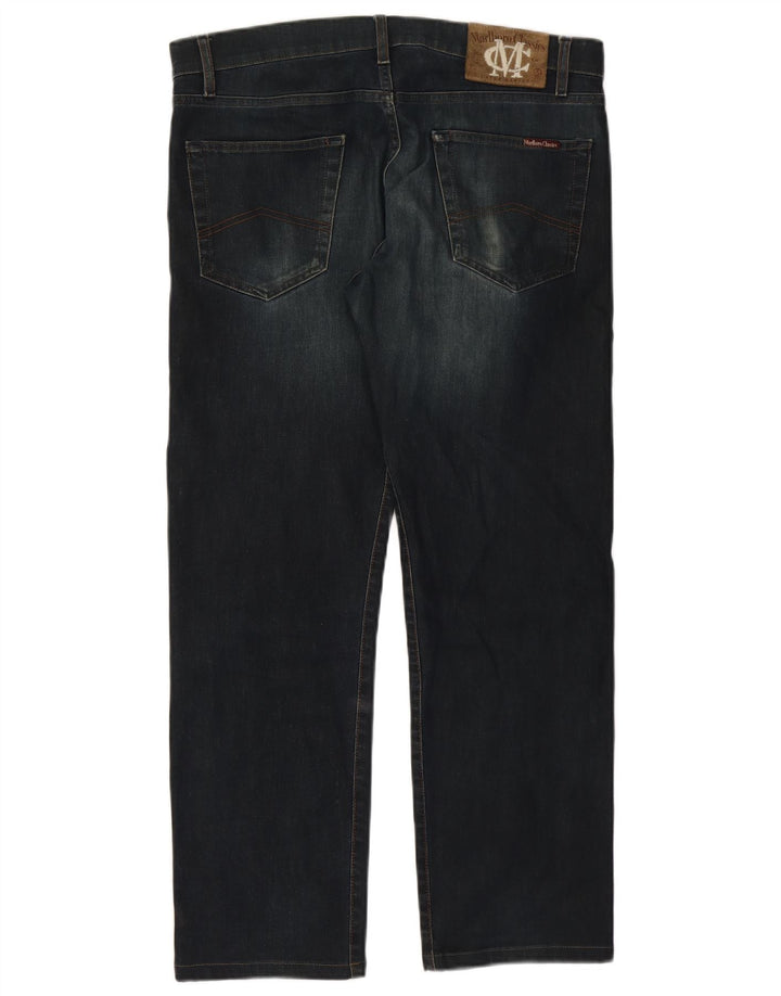 Marlboro Classics Jean droit homme W34 L28 bleu coton