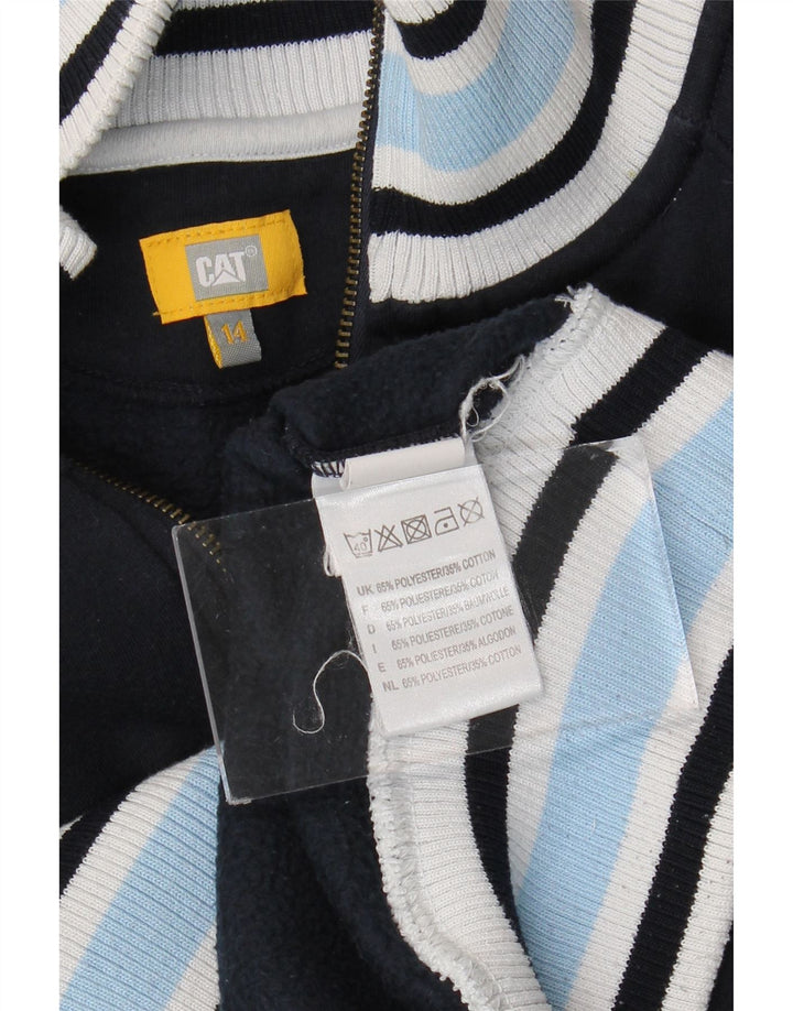 Caterpillar Veste de Survêtement Graphique Garçon 13-14 Ans Bleu Marine