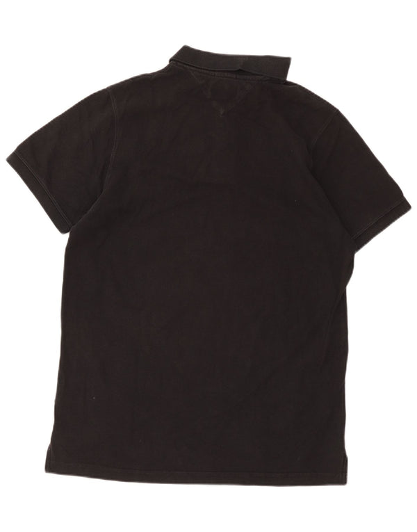 Tommy Hilfiger Polo Homme XL Noir Coton