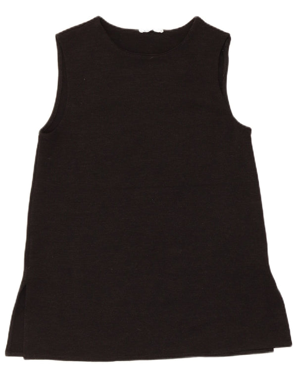 Zara Femme Débardeur UK 10 Petit Noir