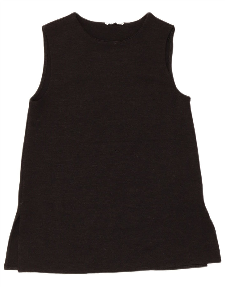 Zara Femme Débardeur UK 10 Petit Noir