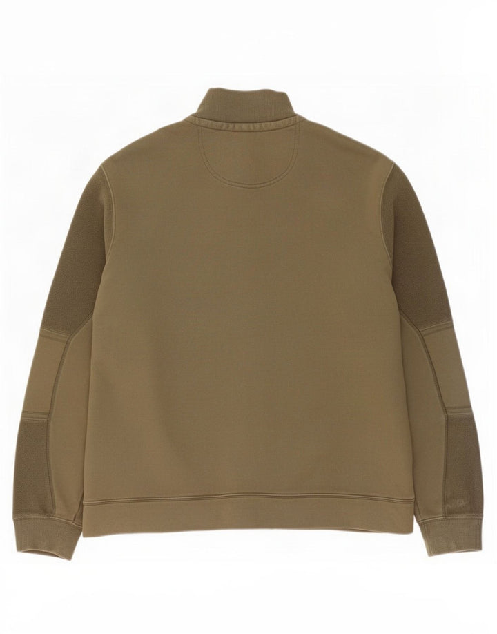 Fat Face Veste de Survêtement Homme XL Kaki Coton