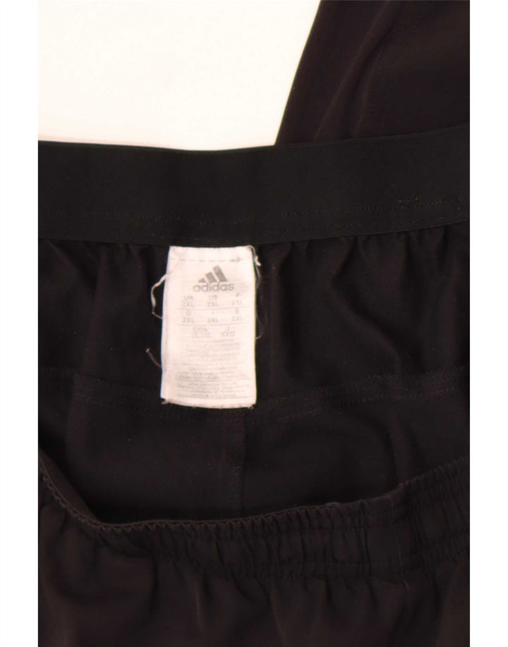 Adidas Bermuda de sport pour femme UK 20 2XL Noir Polyester