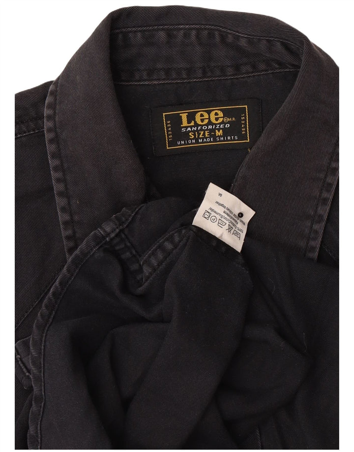Lee Chemise en Jean Homme Noir Moyen Coton