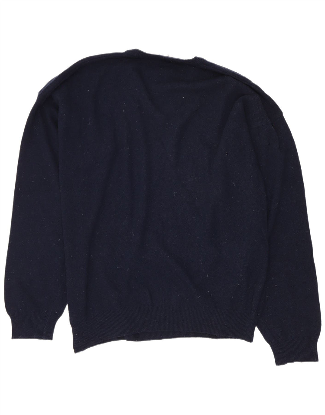 Sergio Tacchini Pull col V pour homme 2XL Bleu marine Laine