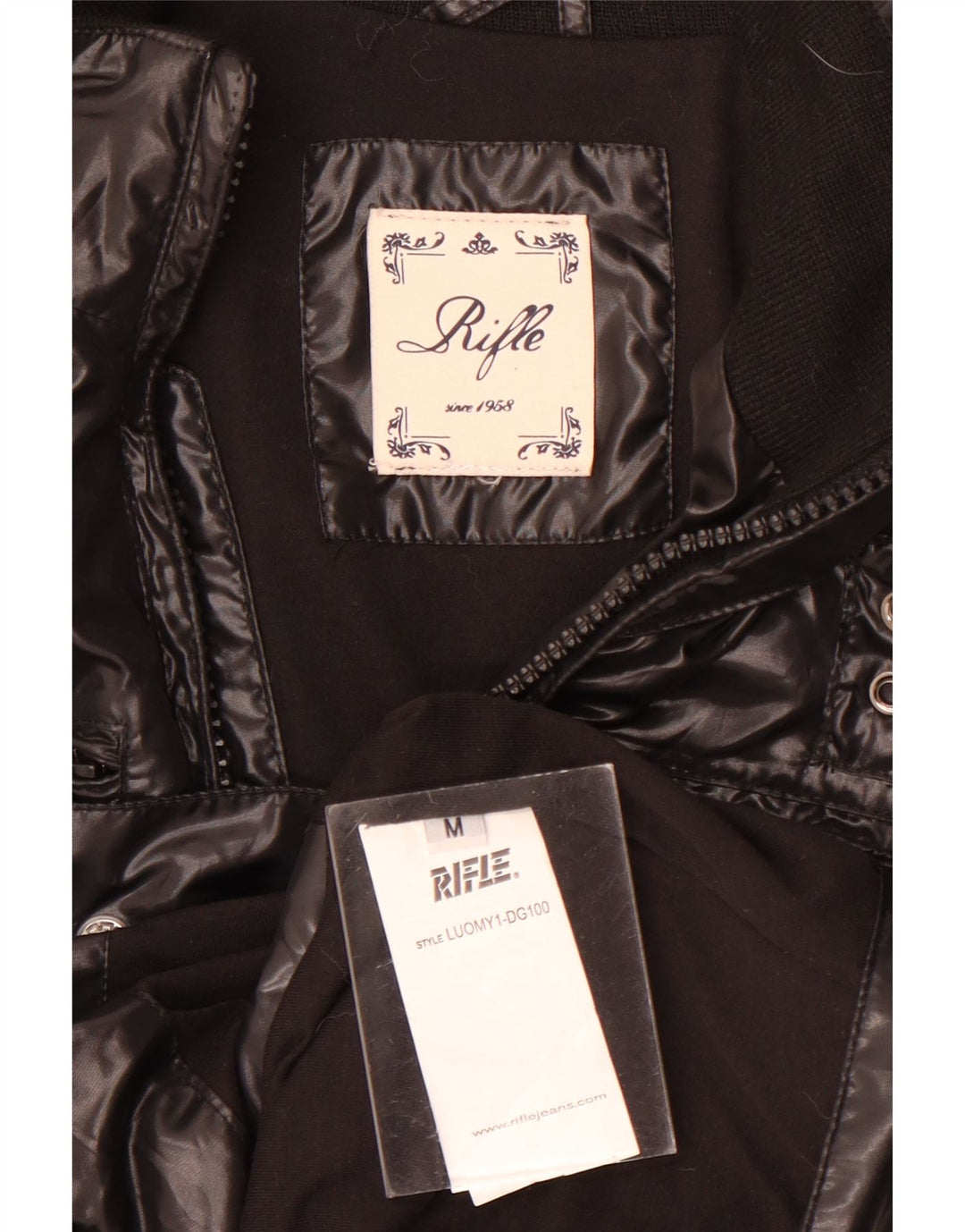 Rifle Veste utilitaire pour femme UK 12 Medium Noir Polyester