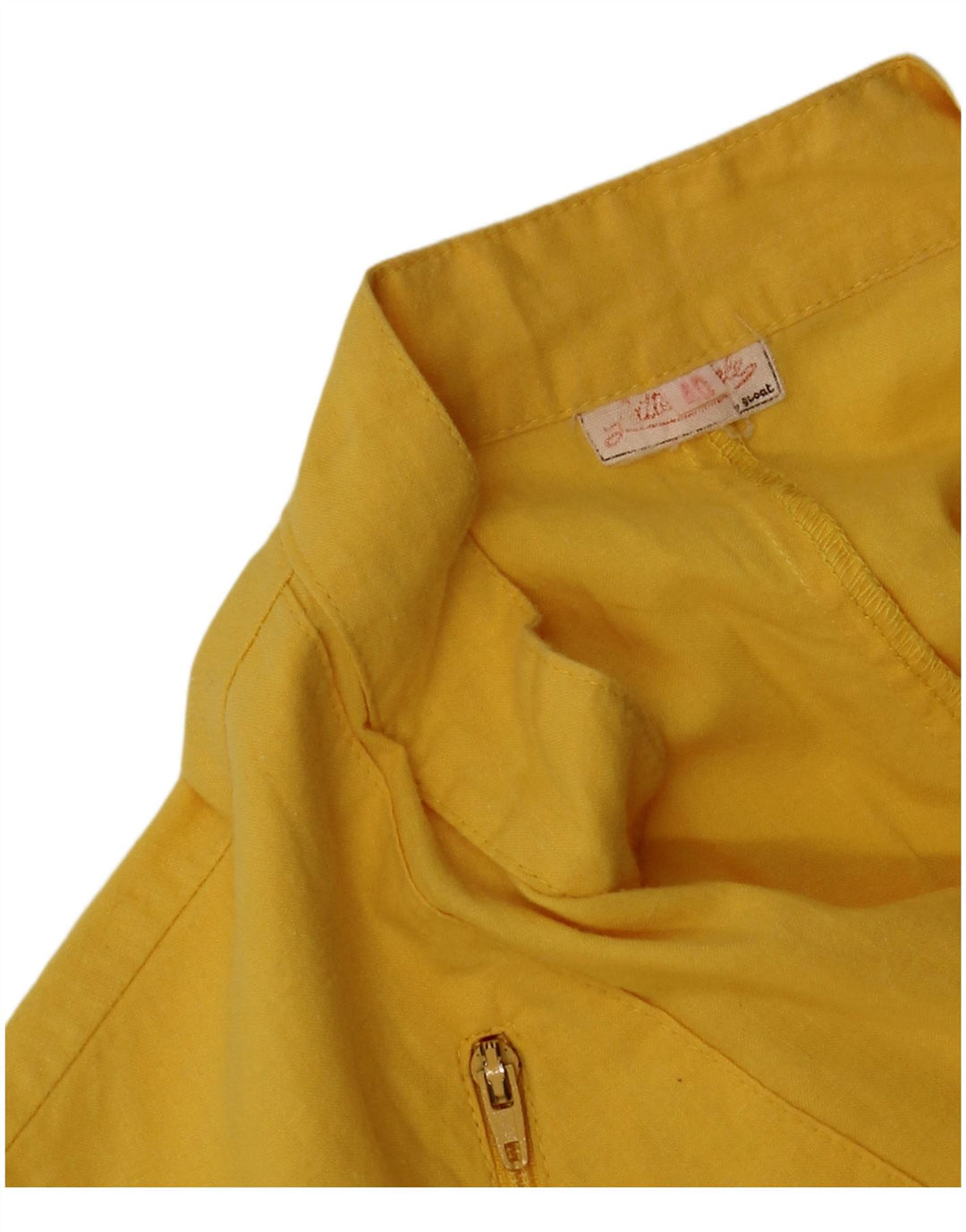 combinaison sans manches femme vintage IT 40 Petit Jaune