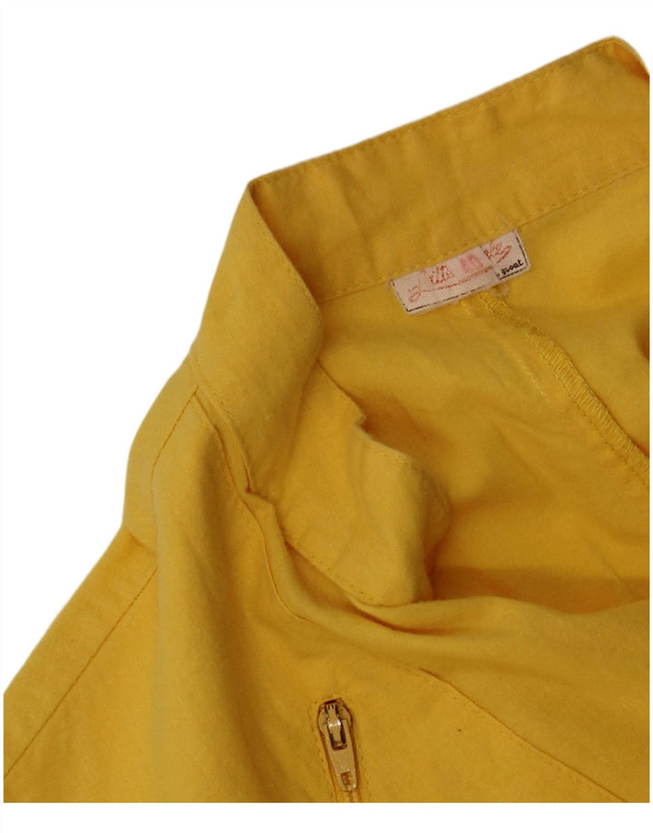 combinaison sans manches femme vintage IT 40 Petit Jaune