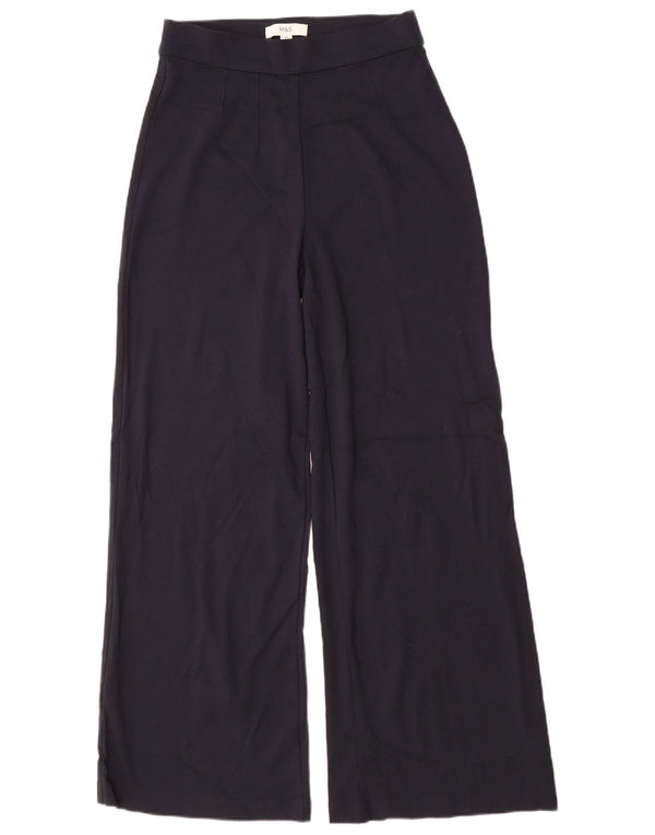 Marks & Spencer Pantalon de survêtement large pour femme UK 10 Small Bleu marine