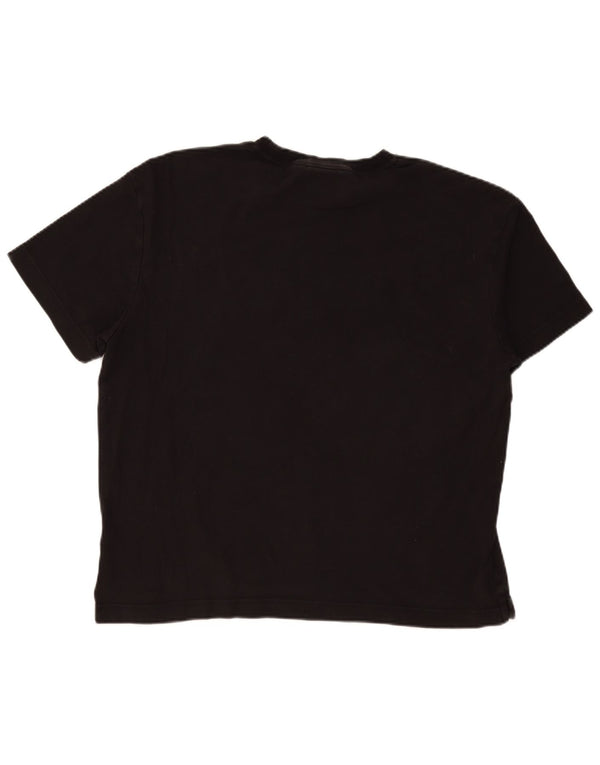 Calvin Klein T-shirt graphique coupe confortable pour homme XL en coton noir
