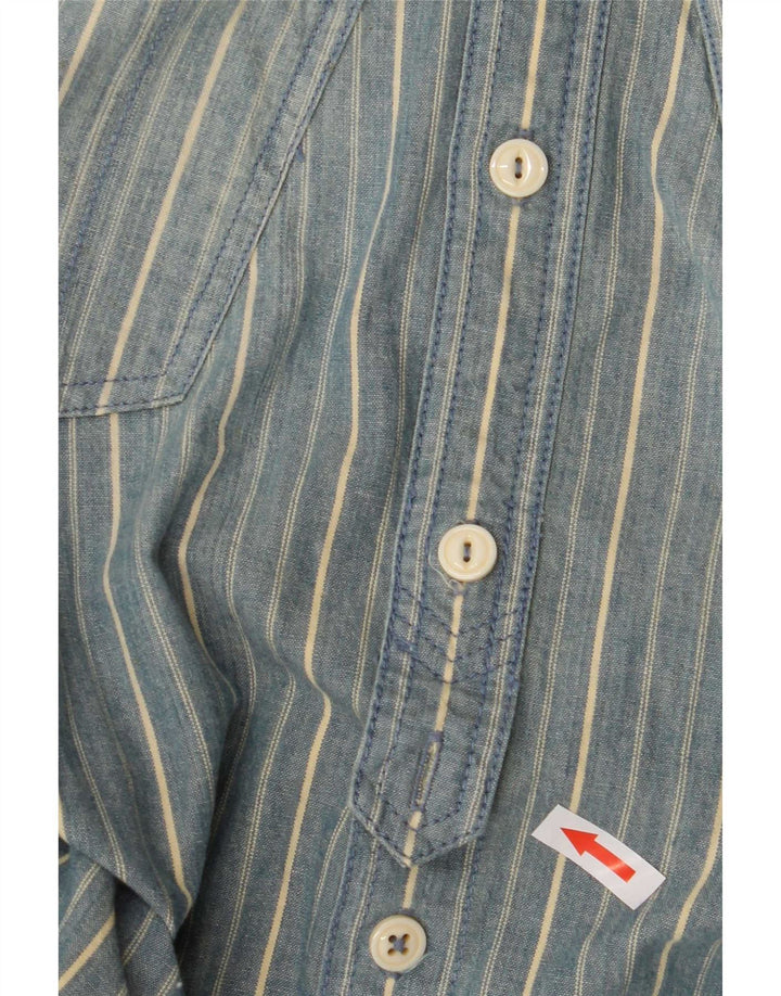 Levi's Chemise Homme Bleu Moyen Rayé Coton