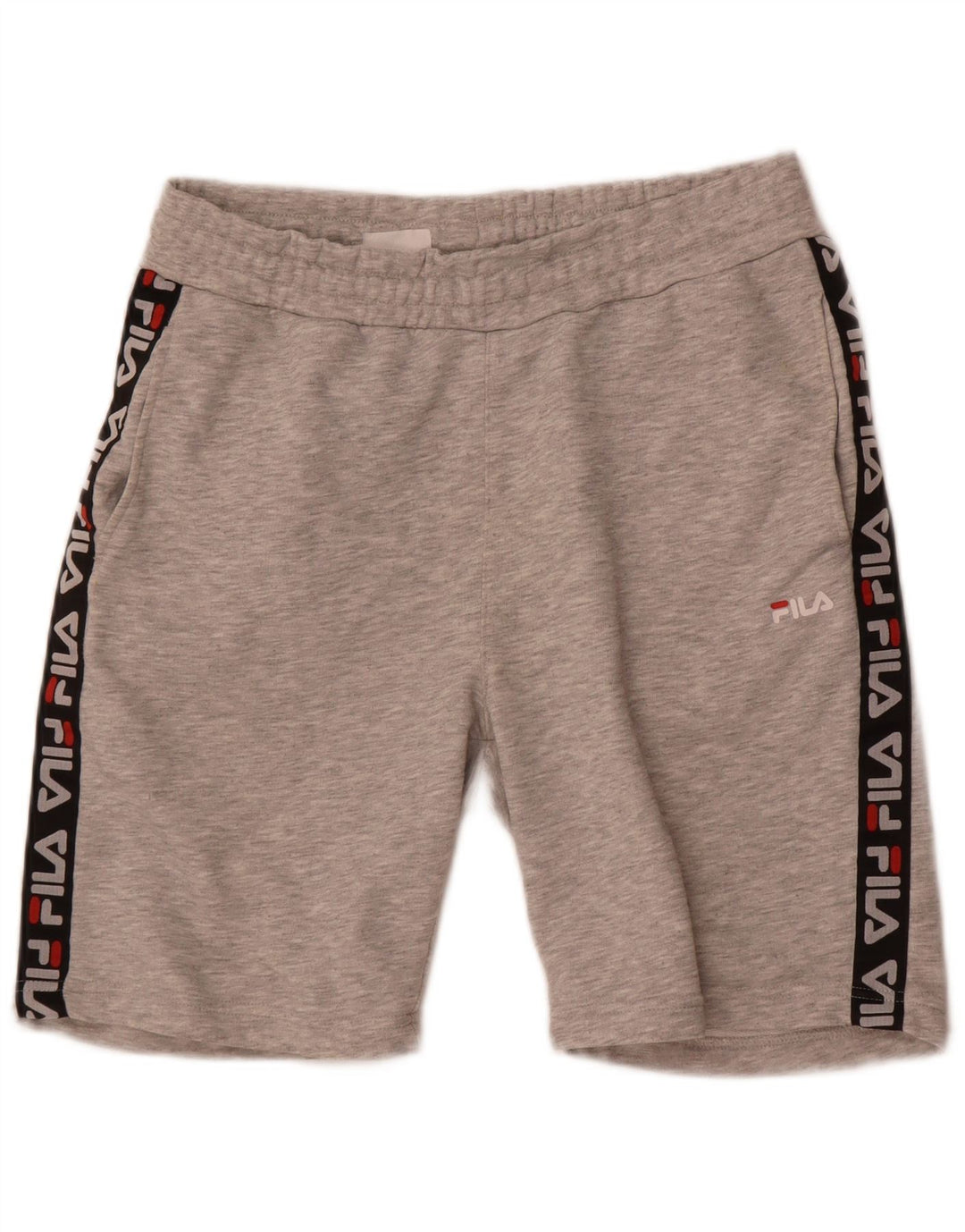 Fila Short de Sport Graphic Homme Petit Gris Colorblock Polyester