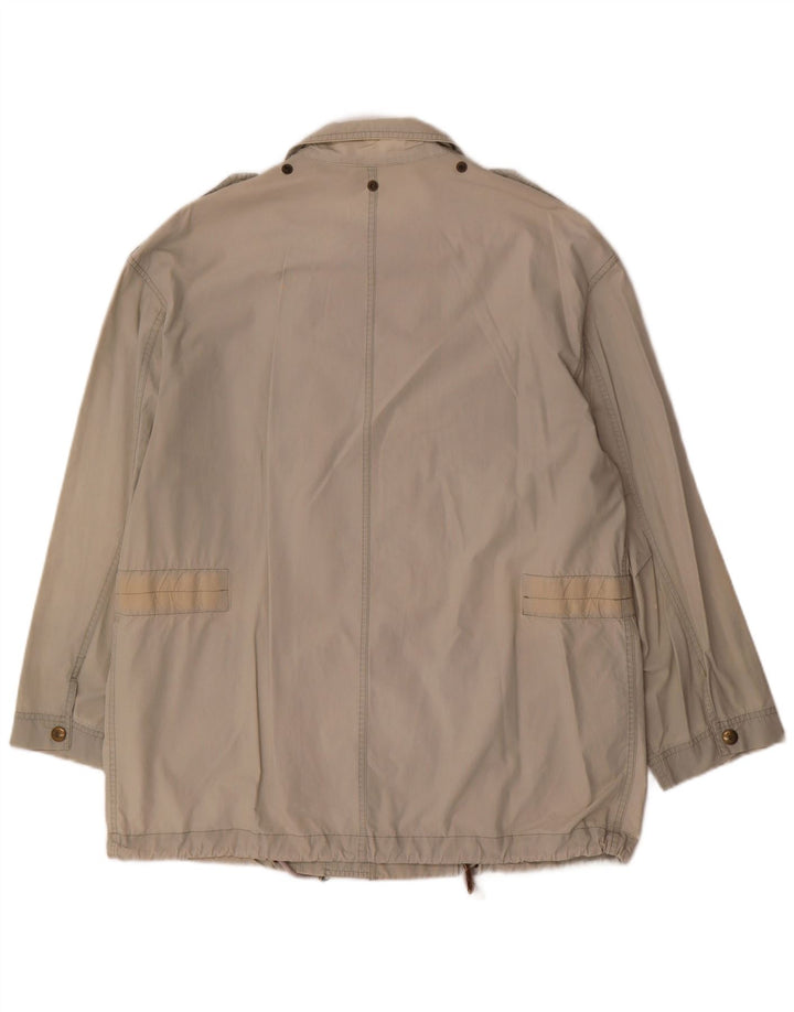 veste militaire homme vintage UK 38 coton beige moyen