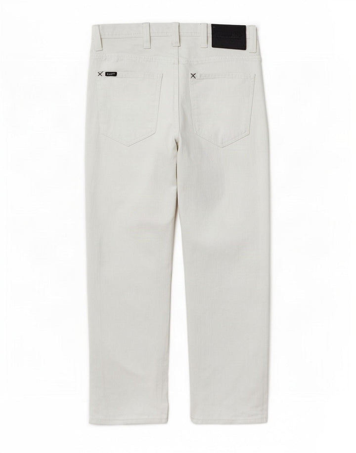 Lee Jean Droit Zed Femme W31 L30 Coton Blanc