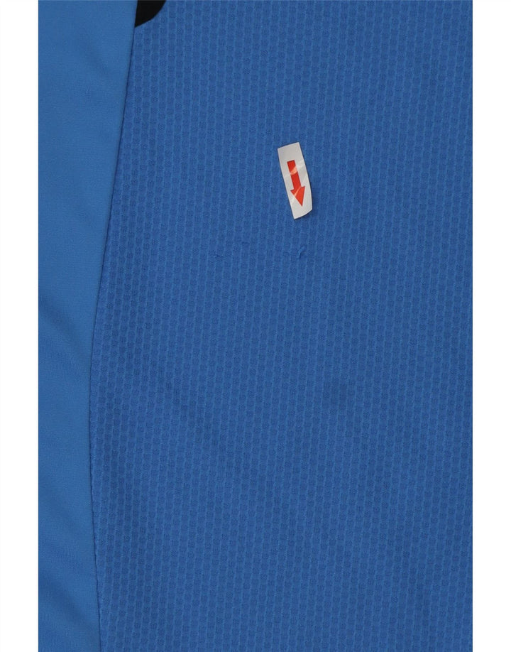 Adidas Hommes Climacool T-Shirt Haut Grand Bleu Colorblock Polyester