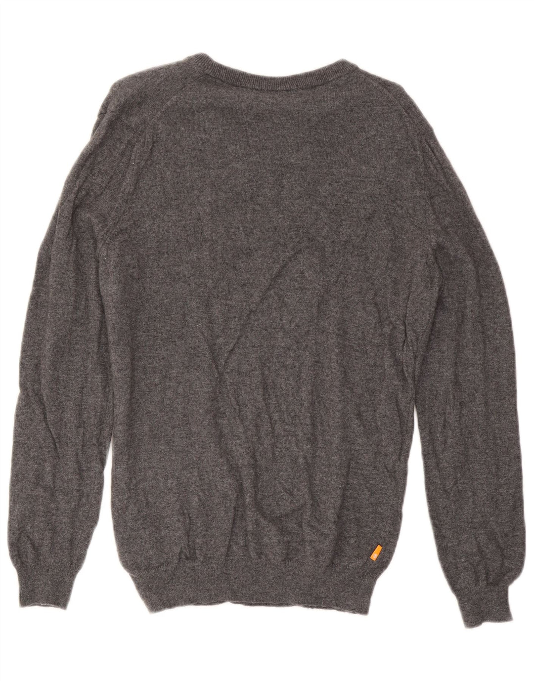 Timberland Pull Col V Homme Gris Moyen Laine