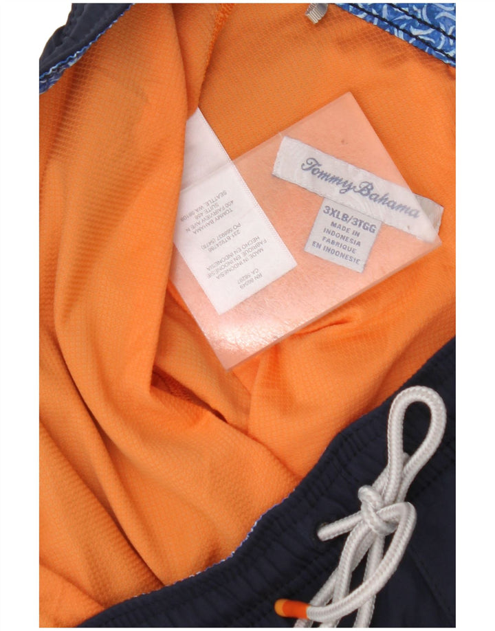 TOMMY BAHAMA Short de Bain Homme 3XL Bleu Marine Polyester