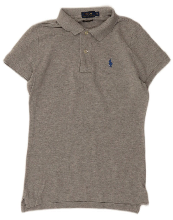 Polo Ralph Lauren Mens Skinny Fit Polo Shirt XS Grey