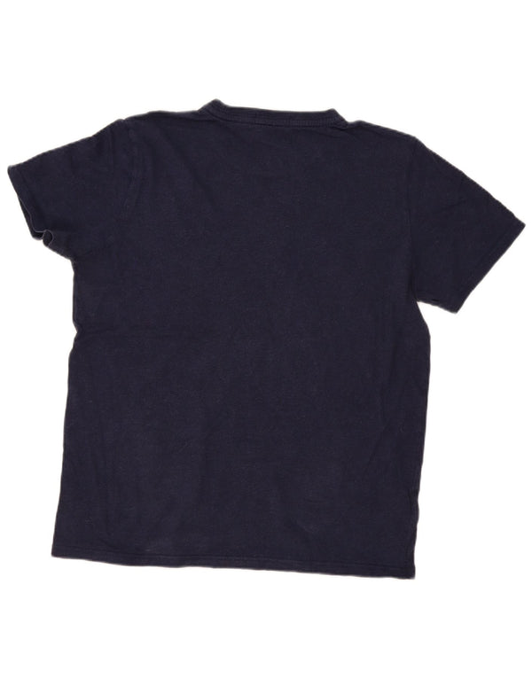 Fred Perry T-Shirt Homme Haut Large Bleu Marine Coton