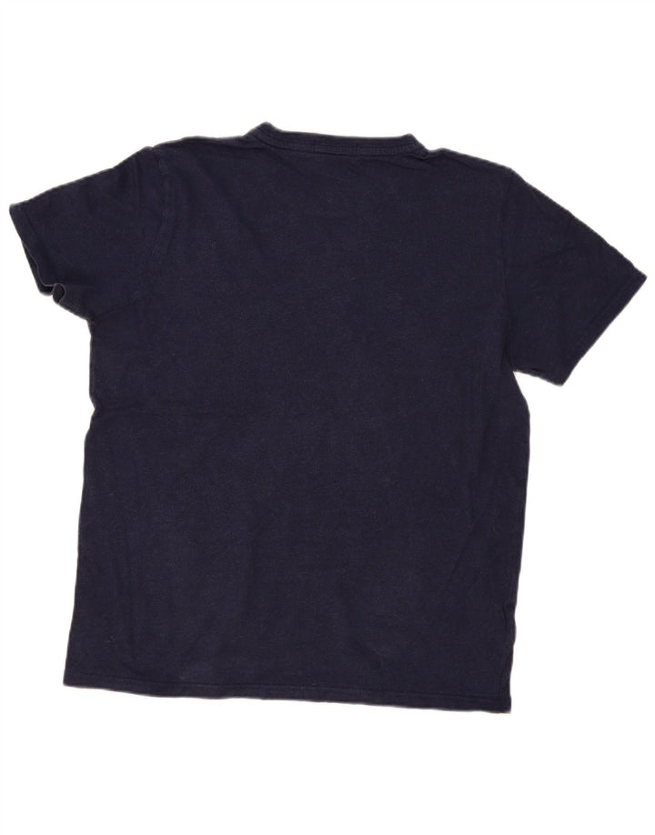 Fred Perry T-Shirt Homme Haut Large Bleu Marine Coton
