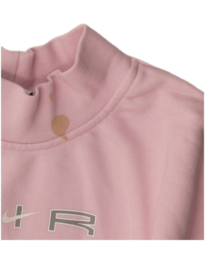 Nike Sweat-shirt court surdimensionné pour femme UK 14 Rose moyen