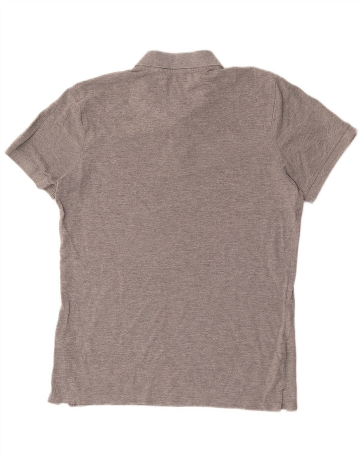 Mountain Warehouse Polo Homme Gris Moyen Coton