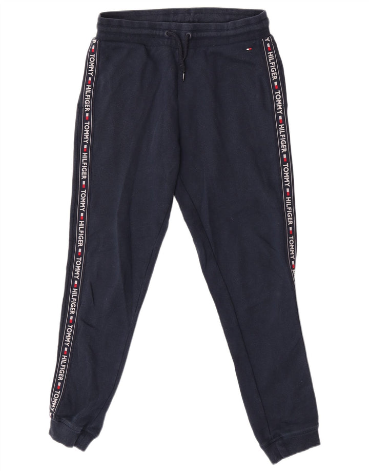 Tommy Hilfiger Pantalon de Survêtement Graphique Homme Bleu Marine Moyen